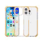 For iPhone 16 Pro Max Four-corner Shockproof TPU Hybrid Acrylic Phone Case(Gold) - 2