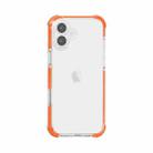 For iPhone 16 Plus Four-corner Shockproof TPU + Acrylic Phone Case(Orange) - 3