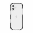 For iPhone 16 Plus Four-corner Shockproof TPU + Acrylic Phone Case(Black + Transparent) - 3