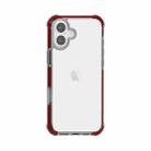 For iPhone 16 Plus Four-corner Shockproof TPU + Acrylic Phone Case(Brown) - 3