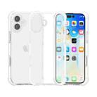 For iPhone 16 Plus Four-corner Shockproof TPU + Acrylic Phone Case(Transparent) - 2