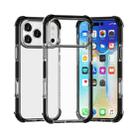 For iPhone 17 Pro Max Four-corner Shockproof TPU Hybrid Acrylic Phone Case(Black) - 1