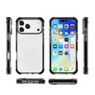 For iPhone 17 Pro Max Four-corner Shockproof TPU Hybrid Acrylic Phone Case(Black) - 2