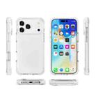 For iPhone 17 Pro Max Four-corner Shockproof TPU Hybrid Acrylic Phone Case(Transparent) - 2