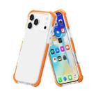 For iPhone 17 Pro Four-corner Shockproof TPU Hybrid Acrylic Phone Case(Orange) - 3