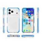 For iPhone 17 Pro Four-corner Shockproof TPU Hybrid Acrylic Phone Case(Blue) - 2