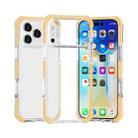For iPhone 17 Pro Four-corner Shockproof TPU Hybrid Acrylic Phone Case(Gold) - 1