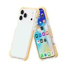 For iPhone 17 Pro Four-corner Shockproof TPU Hybrid Acrylic Phone Case(Gold) - 3