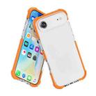 For iPhone 17 Air Four-corner Shockproof TPU Hybrid Acrylic Phone Case(Orange) - 3