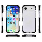 For iPhone 17 Air Four-corner Shockproof TPU Hybrid Acrylic Phone Case(Black + Transparent) - 2