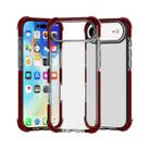 For iPhone 17 Air Four-corner Shockproof TPU Hybrid Acrylic Phone Case(Brown) - 1