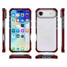 For iPhone 17 Air Four-corner Shockproof TPU Hybrid Acrylic Phone Case(Brown) - 2