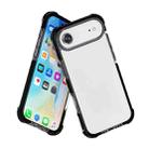 For iPhone 17 Air Four-corner Shockproof TPU Hybrid Acrylic Phone Case(Black) - 3