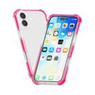 For iPhone 17 Four-corner Shockproof TPU Hybrid Acrylic Phone Case(Pink) - 3