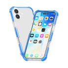 For iPhone 17 Four-corner Shockproof TPU Hybrid Acrylic Phone Case(Blue) - 3