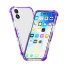 For iPhone 17 Four-corner Shockproof TPU Hybrid Acrylic Phone Case(Purple) - 3