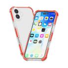 For iPhone 17 Four-corner Shockproof TPU Hybrid Acrylic Phone Case(Red) - 3