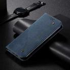 For Honor 90 GT Denim Texture Flip Leather Phone Case(Blue) - 2