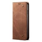 For Honor 200 Lite Global Denim Texture Flip Leather Phone Case(Brown) - 2