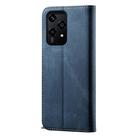 For Honor 200 Lite Global Denim Texture Flip Leather Phone Case(Blue) - 3