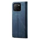 For Honor X5b 4G / X5b Plus 4G Denim Texture Flip Leather Phone Case(Blue) - 3