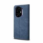 For Honor 300 5G Denim Texture Flip Leather Phone Case(Blue) - 3