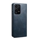 For Honor 200 Lite Global Oil Wax Crazy Horse Texture Leather Phone Case(Blue) - 3