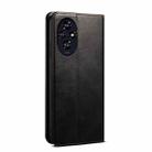 For Honor 200 Oil Wax Crazy Horse Texture Leather Phone Case(Black) - 3