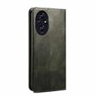 For Honor 200 Oil Wax Crazy Horse Texture Leather Phone Case(Green) - 3