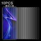 For Vivo X27 Pro 10 PCS Half-screen Transparent Tempered Glass Film - 1