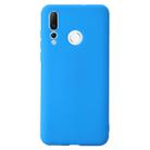 For Huawei nova 4 Shockproof Frosted TPU Protective Case(Light Blue) - 1