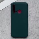 For Huawei nova 5i Shockproof Frosted TPU Protective Case(Green) - 1