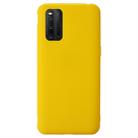 For Vivo IQOO 3 Shockproof Frosted TPU Protective Case(Yellow) - 1