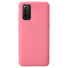 For Vivo IQOO 3 Shockproof Frosted TPU Protective Case(Pink) - 1