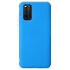 For Vivo IQOO 3 Shockproof Frosted TPU Protective Case(Light Blue) - 1