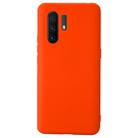 For Vivo X30 Shockproof Frosted TPU Protective Case(Orange) - 1
