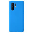 For Vivo X30 Shockproof Frosted TPU Protective Case(Light Blue) - 1