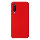 For Xiaomi Mi 9 SE Shockproof Frosted TPU Protective Case(Red) - 1