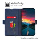 For Infinix Hot 50i 4G Ultra-thin Voltage Side Buckle Horizontal Flip Leather Phone Case(Blue) - 3