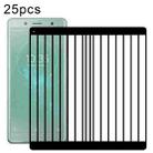For Sony Xperia XZ2 Compact 25pcs 3D Curved Edge Full Screen Tempered Glass Film - 1