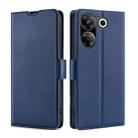 For Tecno Camon 20 Pro 5G Ultra-thin Voltage Side Buckle Horizontal Flip Leather Phone Case(Blue) - 1