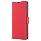 For Tecno Camon 30 Ultra-thin Voltage Side Buckle Horizontal Flip Leather Phone Case(Red) - 2