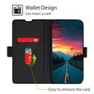 For Tecno Camon 40 Premier 5G Ultra-thin Voltage Side Buckle Horizontal Flip Leather Phone Case(Black) - 3