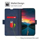 For Sharp Aquos Wish4 Ultra-thin Voltage Side Buckle Horizontal Flip Leather Phone Case(Blue) - 3