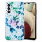 For Samsung Galaxy A04s IMD Shell Pattern TPU Phone Case(Rose) - 1