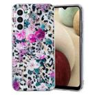 For Samsung Galaxy A13 5G IMD Shell Pattern TPU Phone Case(Leopard Flower) - 1