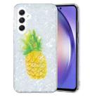 For Samsung Galaxy A54 5G IMD Shell Pattern TPU Phone Case(Pineapple) - 1