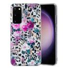 For Samsung Galaxy S20 IMD Shell Pattern TPU Phone Case(Leopard Flower) - 1