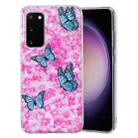 For Samsung Galaxy S20 FE IMD Shell Pattern TPU Phone Case(Colorful Butterfly) - 1