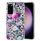 For Samsung Galaxy S20 FE IMD Shell Pattern TPU Phone Case(Leopard Flower) - 1